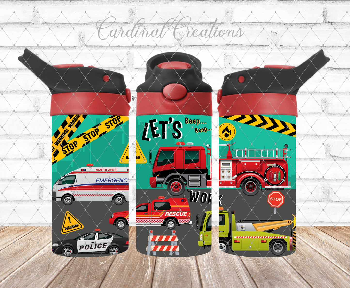 12oz Emergency Vehicles