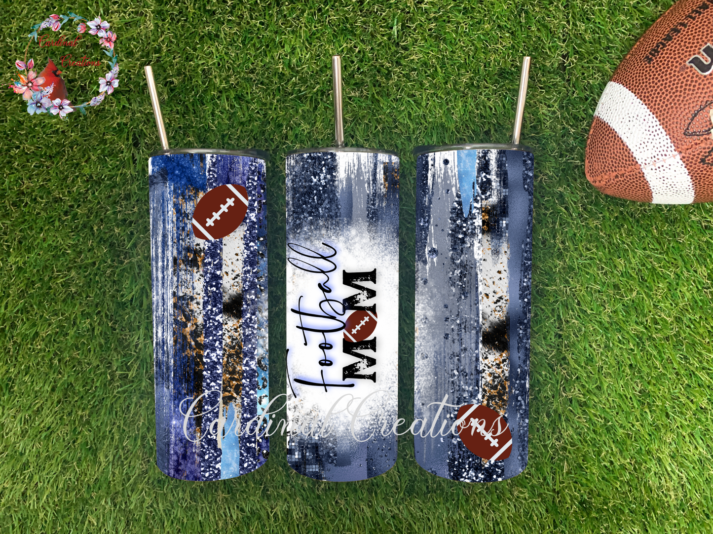 Football Mom 8 background color choices