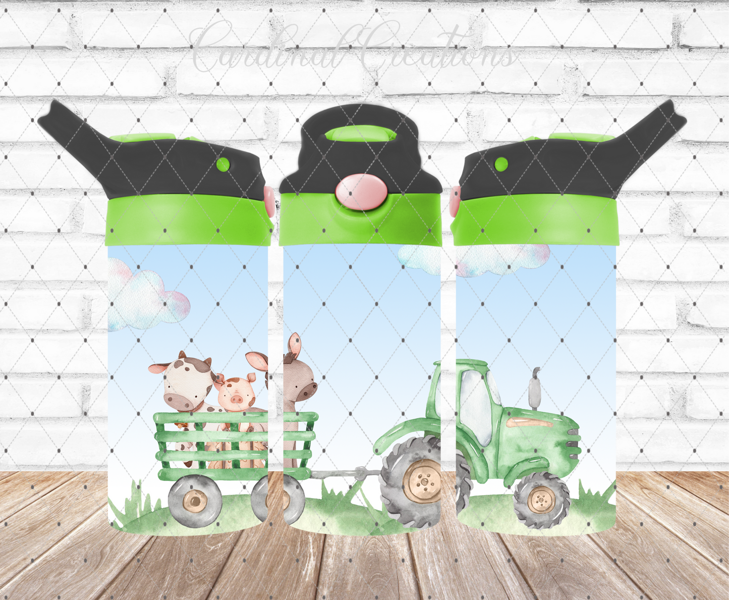 12oz Green Tractor