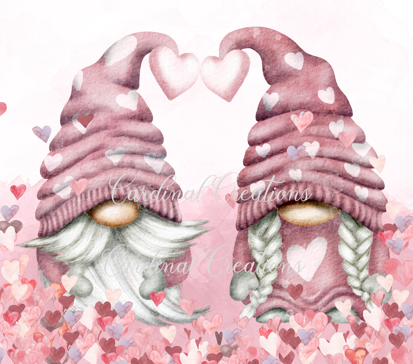 Heart Gnome Duo