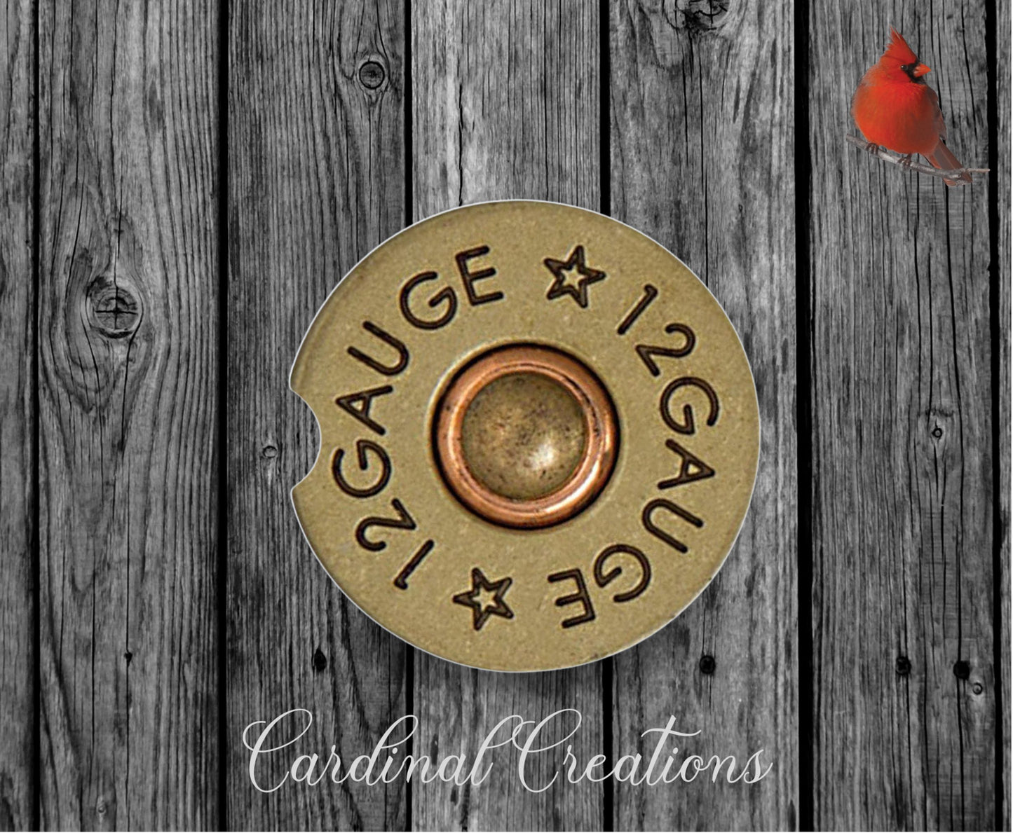 Ceramic Car Coasters - Bullets MULTIPLE DESIGNS