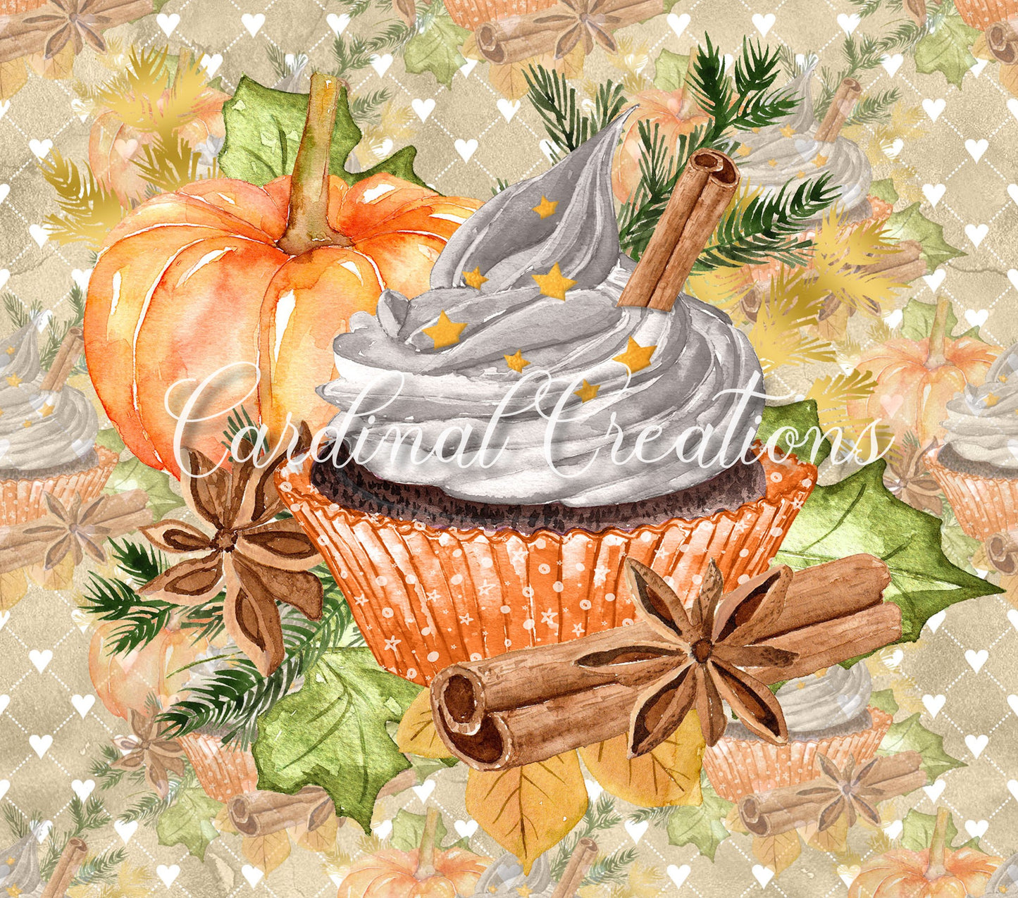 Pumpkin Spice Cupcake