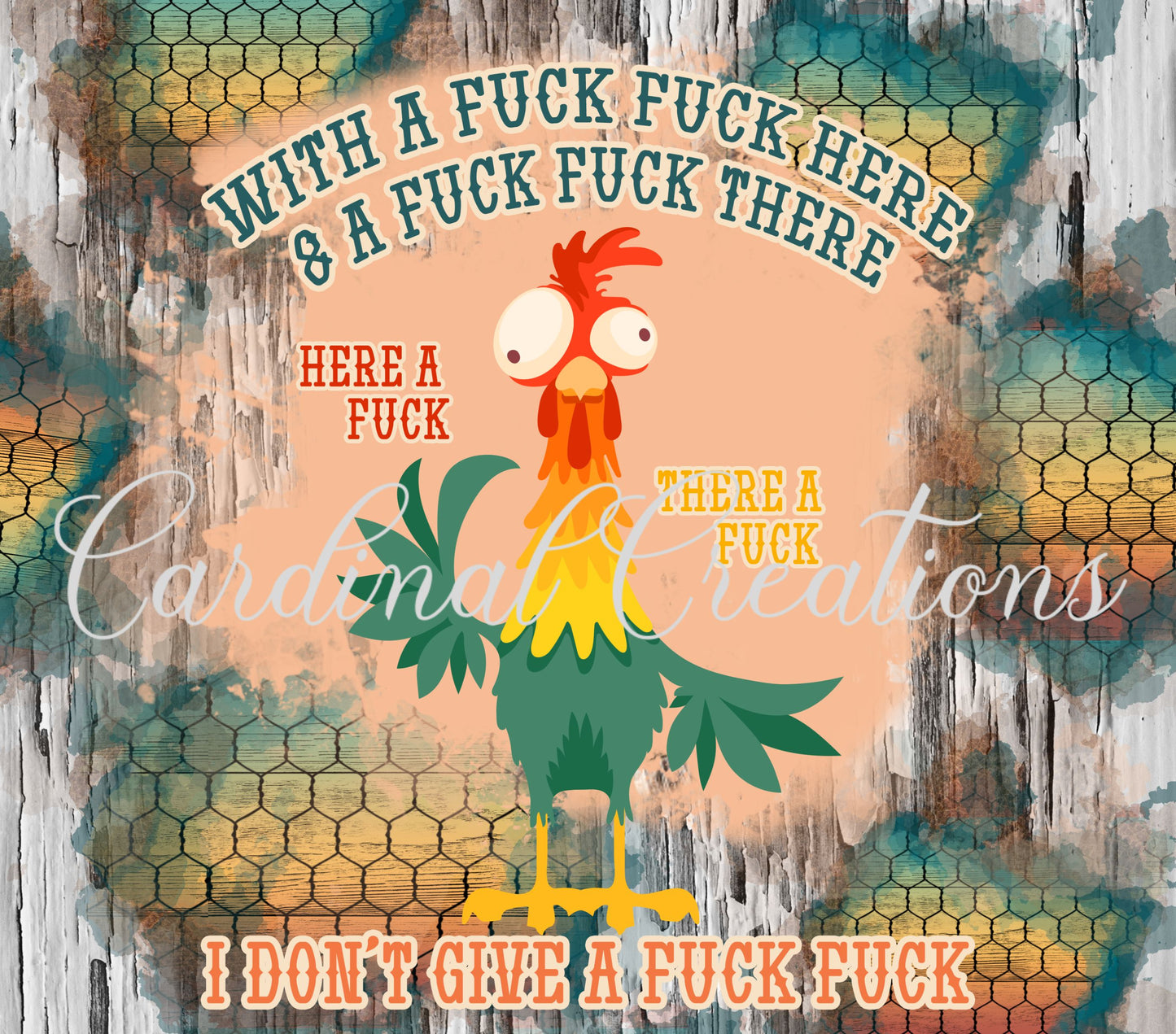 I don't give a F*uck F*uck Chicken