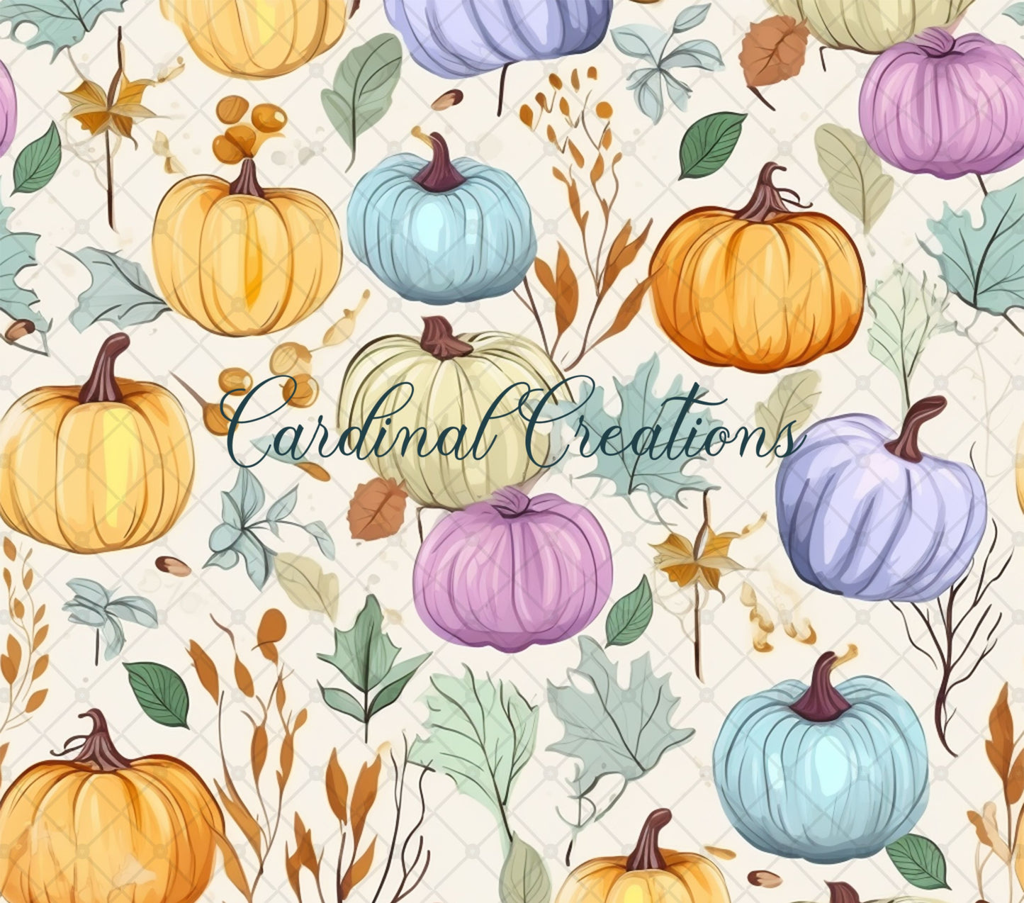 Colorful Pastel Pumpkins