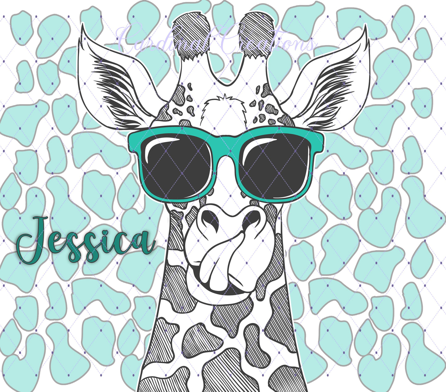 Giraffe - Aqua