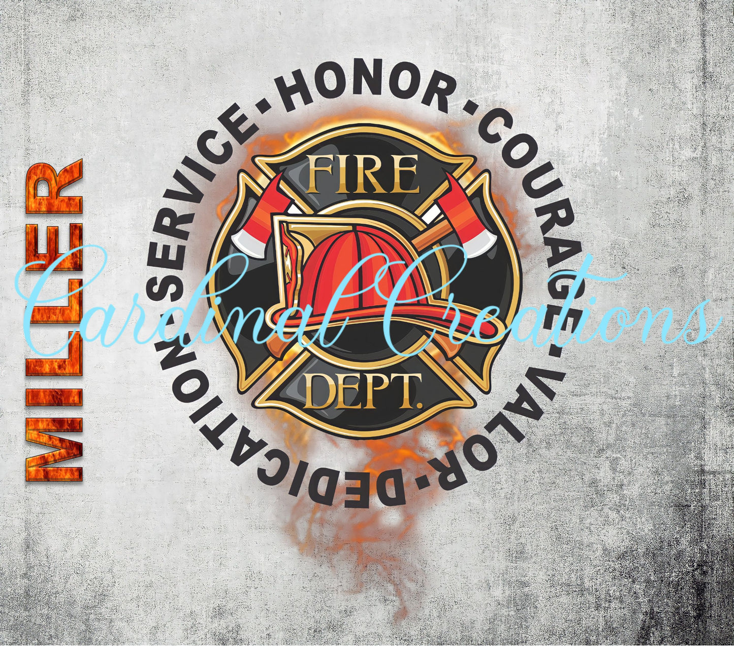 Fire Dept. Maltese Cross