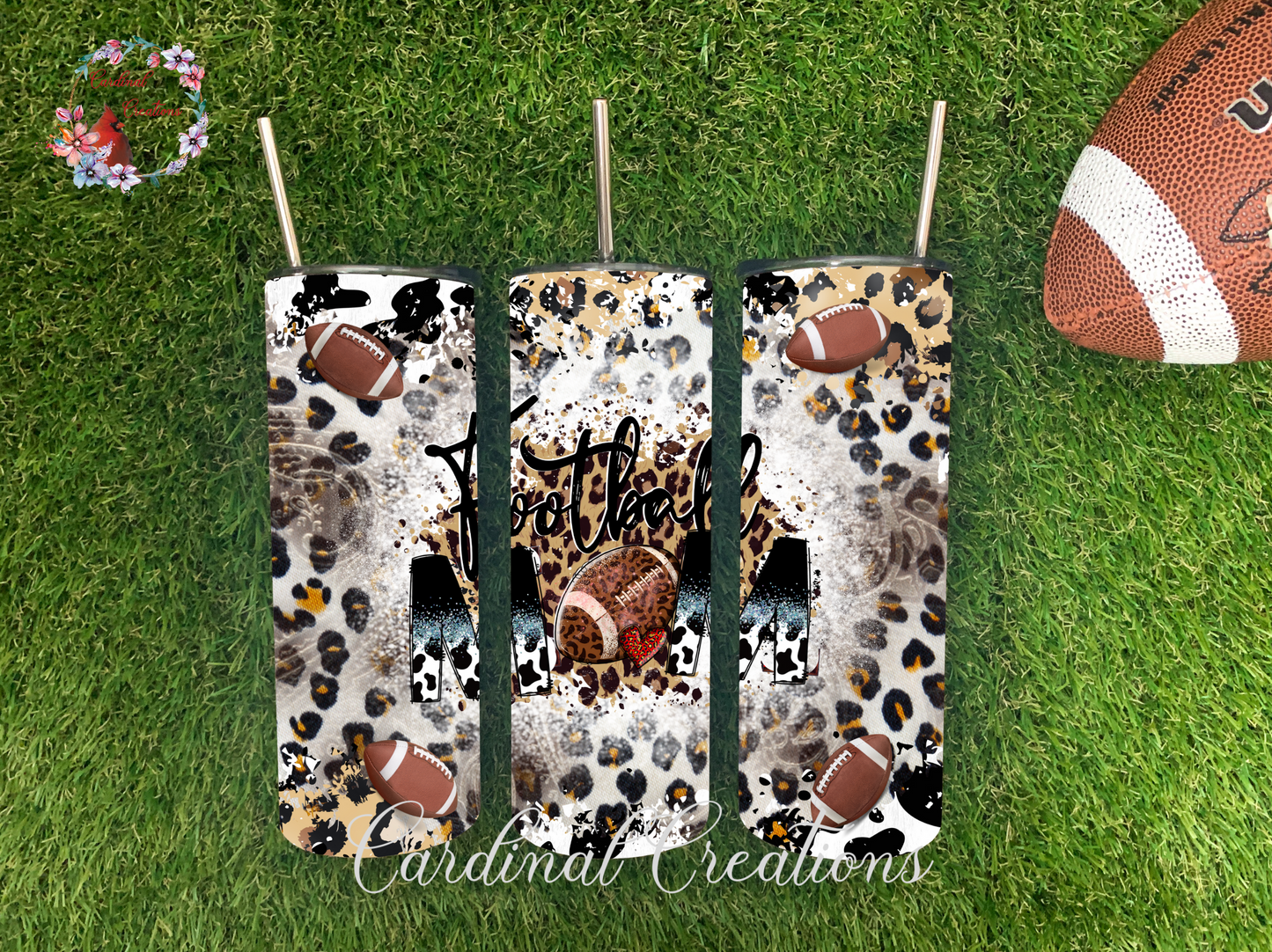 Football Mom Leopard