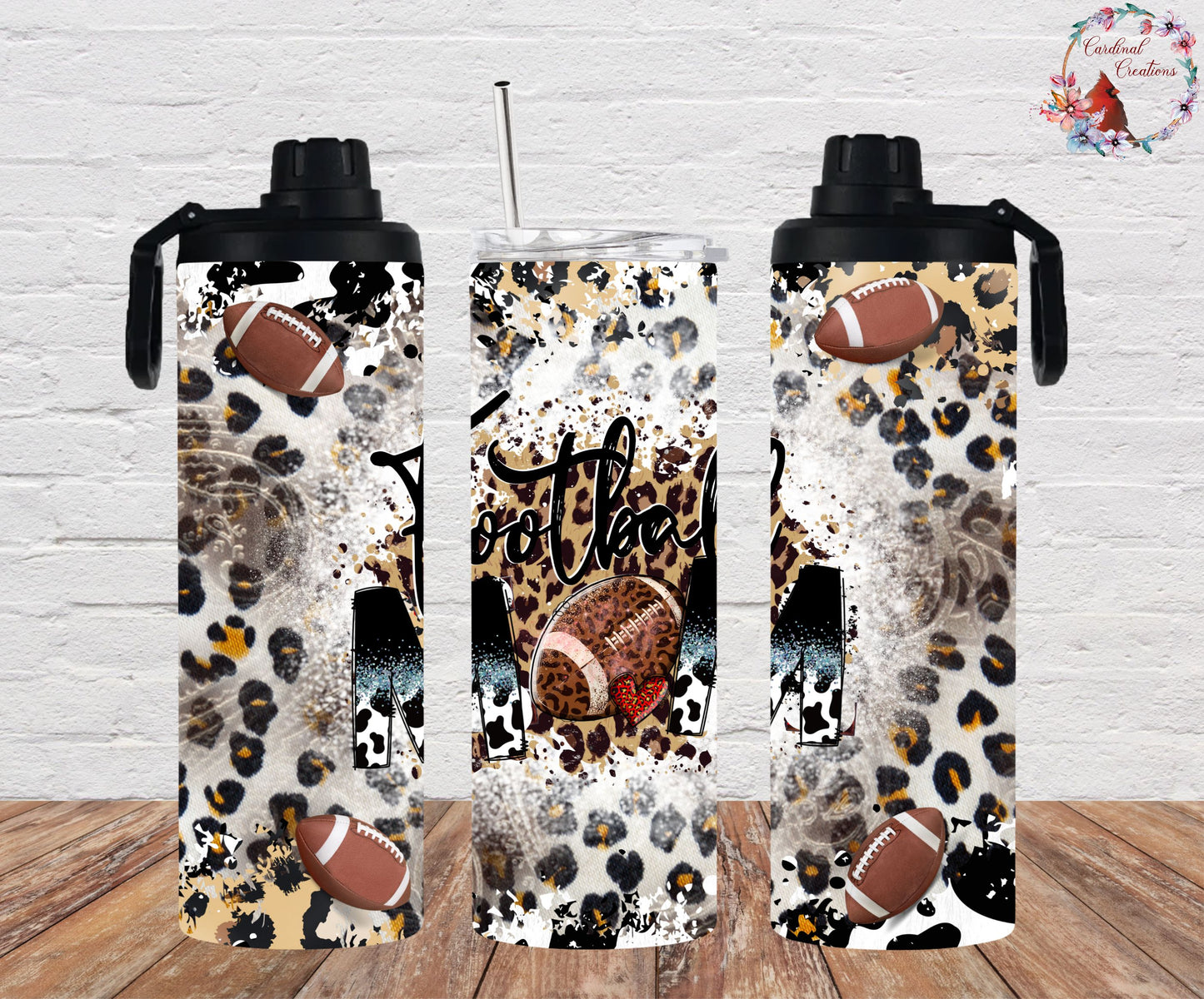 Football Mom Leopard