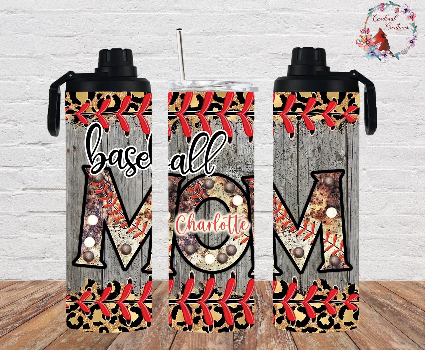 Baseball Mom Rustic