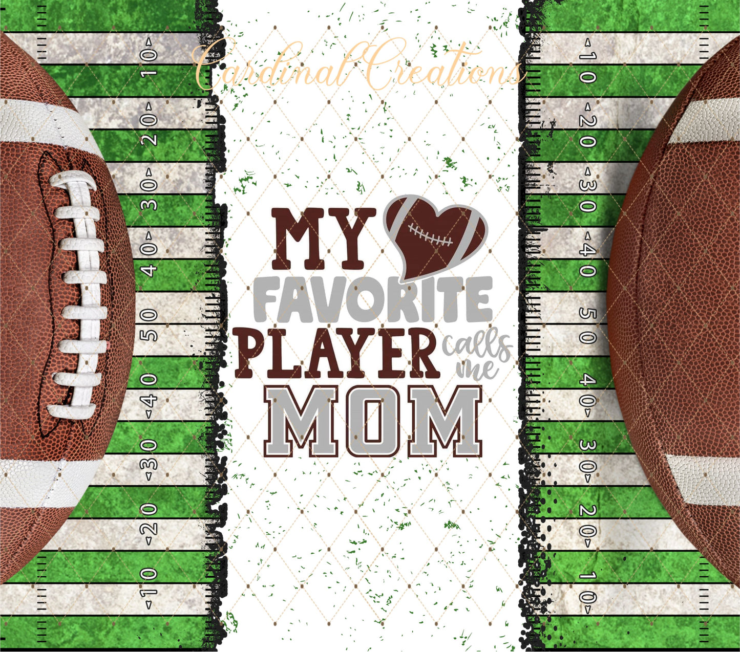 Football - My favorite player calls me Mom