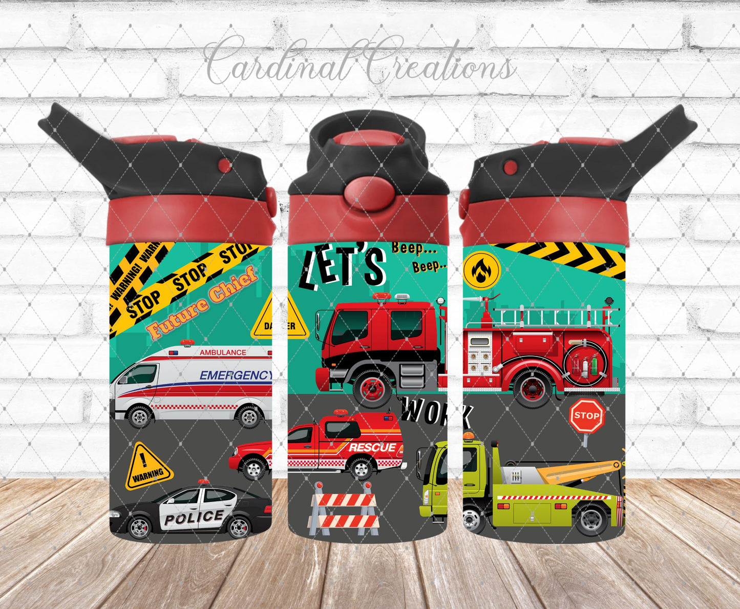 12oz Emergency Vehicles