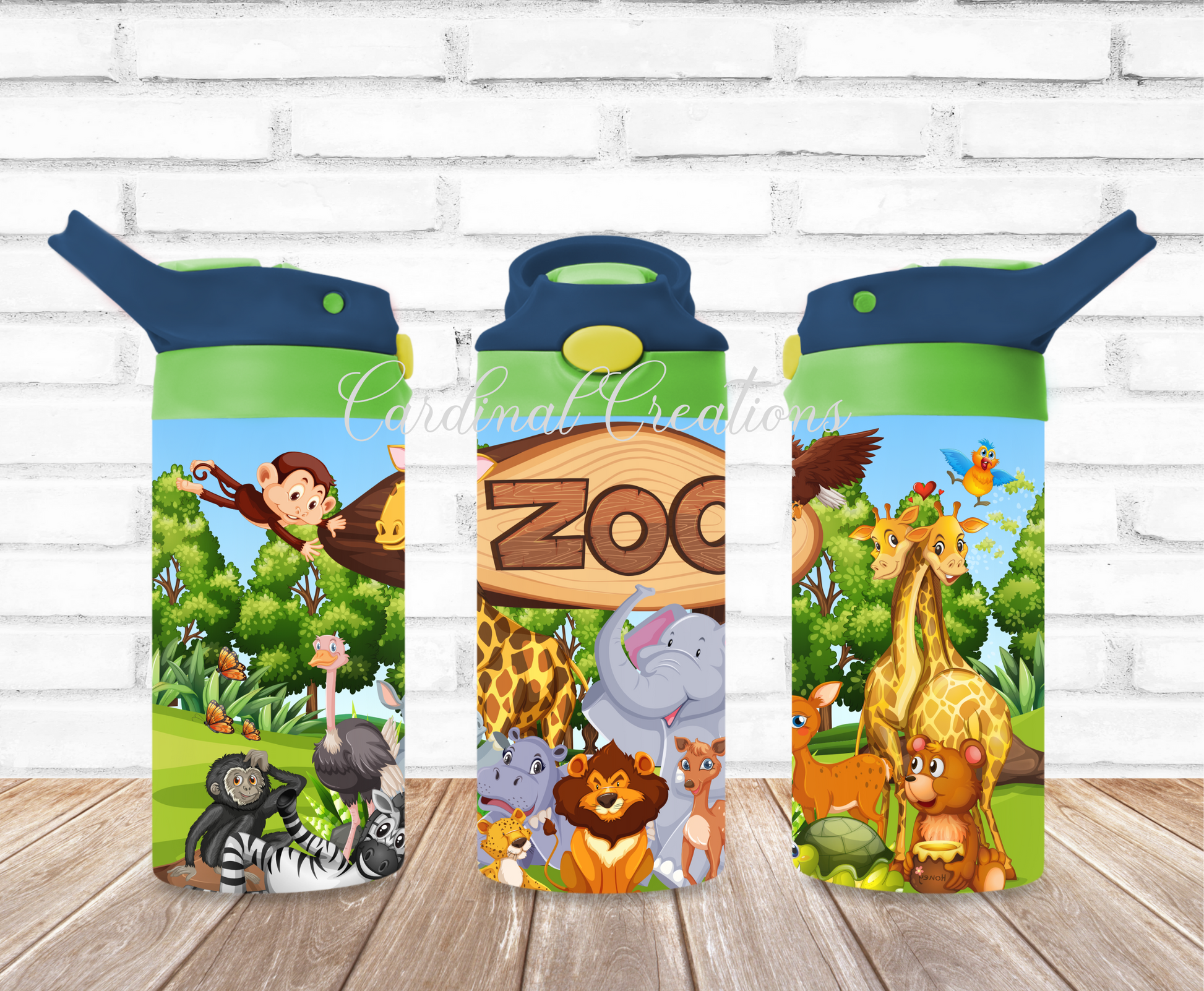 12oz Zoo Animals